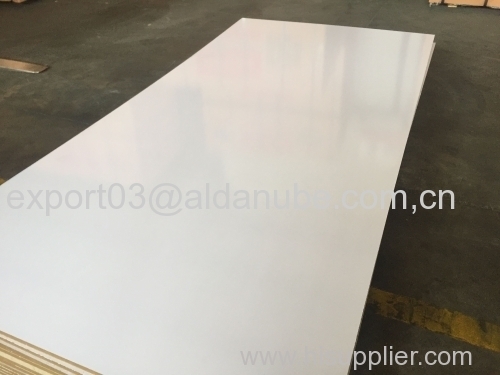 melamine MDF.TITANTIUM WHITE HIGH GLOSSY MDF BOARD