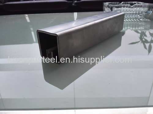 ASTM 316 grade stainless steel U grooved tube supplier in China