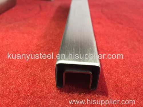 AISI 316 standard stainless steel grooved tube fabrication