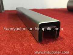 AISI 316 standard stainless steel grooved tube fabrication