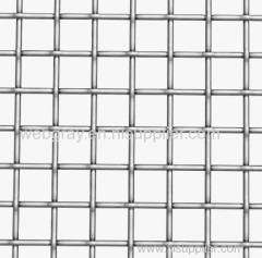 lock crimped mesh for decorative grill