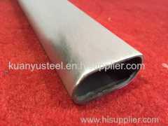 OEM stainless steel oval handrail tube market in China