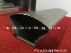 Fabrication 304 SUS 304 stainless steel slotted handrail tubes