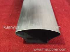 Fabrication 304 SUS 304 stainless steel slotted handrail tubes