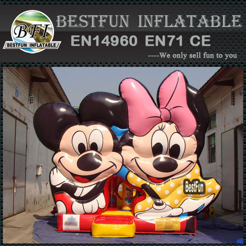 Inflatable Mickey MInnie Mouse Bouncer