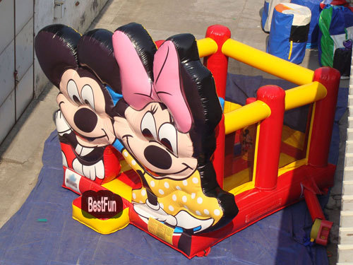 Mickey minnie mouse inflatable bouncer for kids