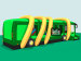 Inflatable jungle bus themed bouncer