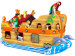 Noahs Ark inflatable Obstacle Course for adults