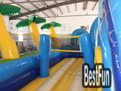 Beach style amusement parks inflatable