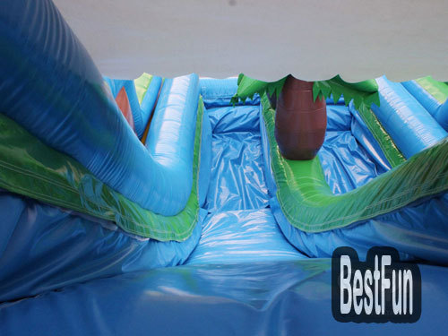 Big inflatable Jungle Lair Obstacle Assault Courses