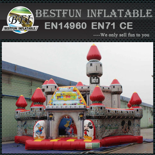 Certificate disney land inflatable bounce castle