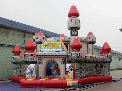 Certificate disney land inflatable bounce castle