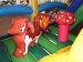 Inflatable indoor soft play camping equipment