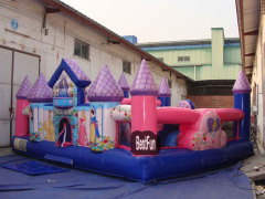 Giant Princess Palace inflatable toddler playground