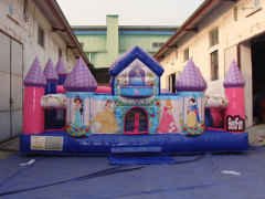 Giant Princess Palace inflatable toddler playground