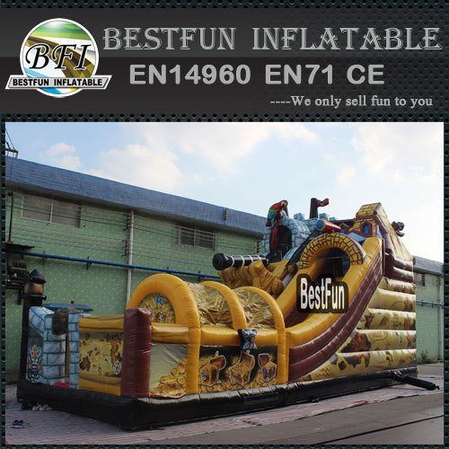 Pirate theme inflatable Activity Kingdom