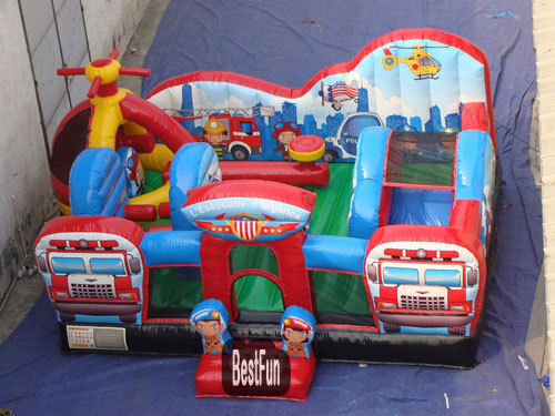 Toddler Rescue Squad Inflatable indoor playground