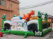 Winter christmas theme inflatable park