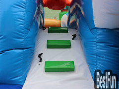 Winter theme inflatable jumping playground