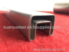 AISI 316 stainless steel slotted channel tube 50*50mm price