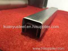 AISI 316 stainless steel slotted channel tube 50*50mm price