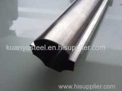 SUS 304 special shape stainless steel tube inside polish