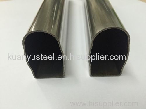 Factory Stainless Steel elliptical tubing mirror 8K polish