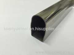 Factory Stainless Steel elliptical tubing mirror 8K polish