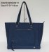 Fashion zippler lady handbag/PU fabric tote bag