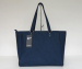 Fashion zippler lady handbag/PU fabric tote bag