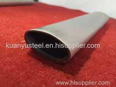 Factory Wholesale 316 stainless steel flat oval pipe price