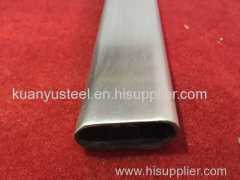 Flat stainless steel tube SS304 grade manufacturer