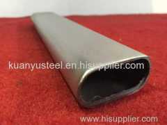 Flat stainless steel tube SS304 grade manufacturer