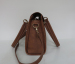 Brown handbag/PU fabric lady hand bag