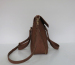 Fashion brown PU handbag/Lady hand bag