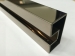 AISI 304 inox color slot tube for handrails