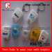 FDA approved dental floss tooth shape keychain dental flosser box 20meters waxed mint flavor