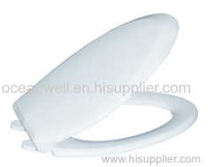 19'' PP toilet seat with American standard size with slow close and quick release from Xiamen sanitary ware manufacturer