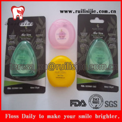 triangle shape dental floss