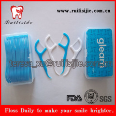 Dental floss picks toothpicks dental flosser UHMWPE thread Y shape dental floss holder