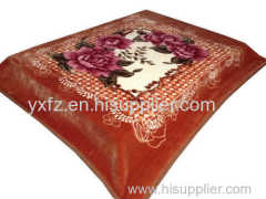 puple color bedding blankets