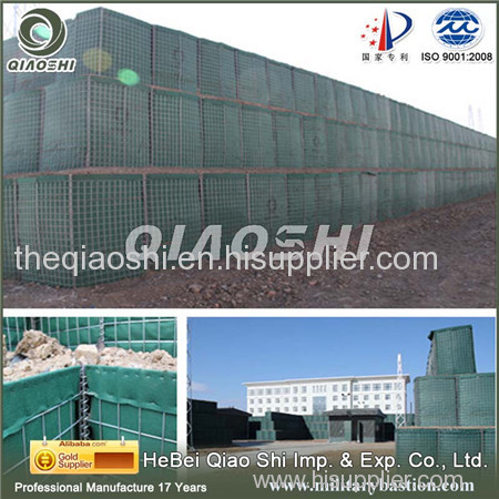 National defence hesco sand wall Bastion Concertainer