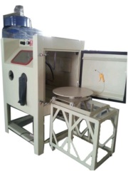 Turntable Sand blasting Cabinet