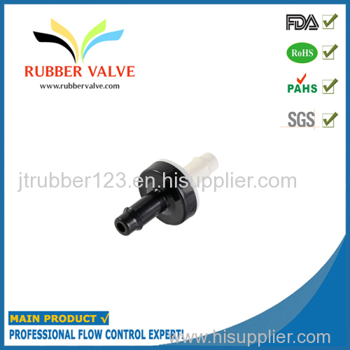 1/4 inch port plastic diaphragm check valve