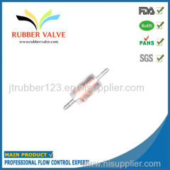 1/16 inch port mini plastic duckbill check valve