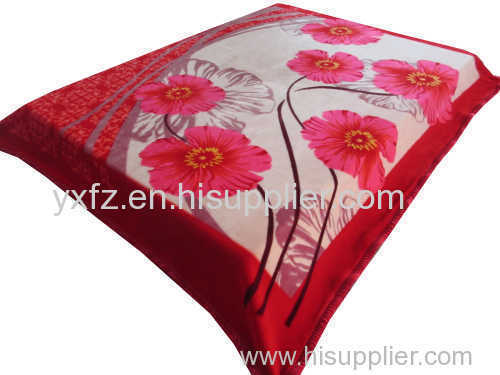 red color 200*240cm bedding blankets