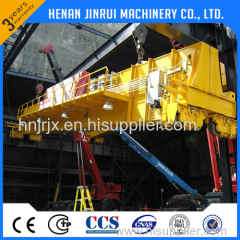 Factory Electric Travelling Double Girder Bridge Hanging Crane 5t Overhead Crane