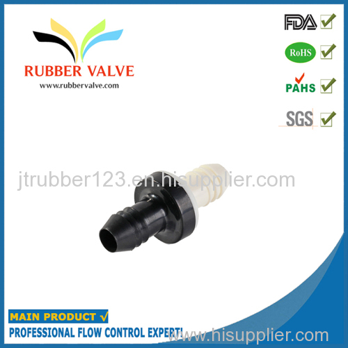 3/8 inch port size mini plastic check valve