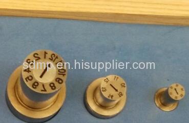 make 2023 mould date stamp insert and recycle indicator