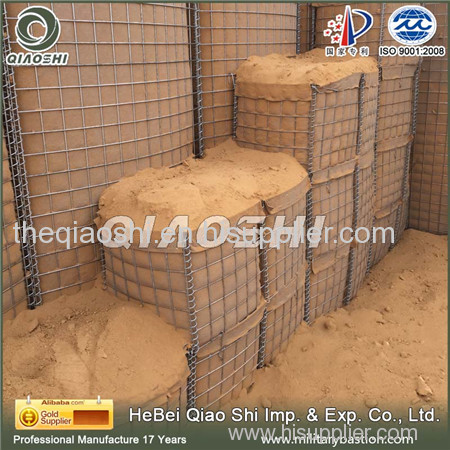 National defence hesco sand wall Bastion Concertainer